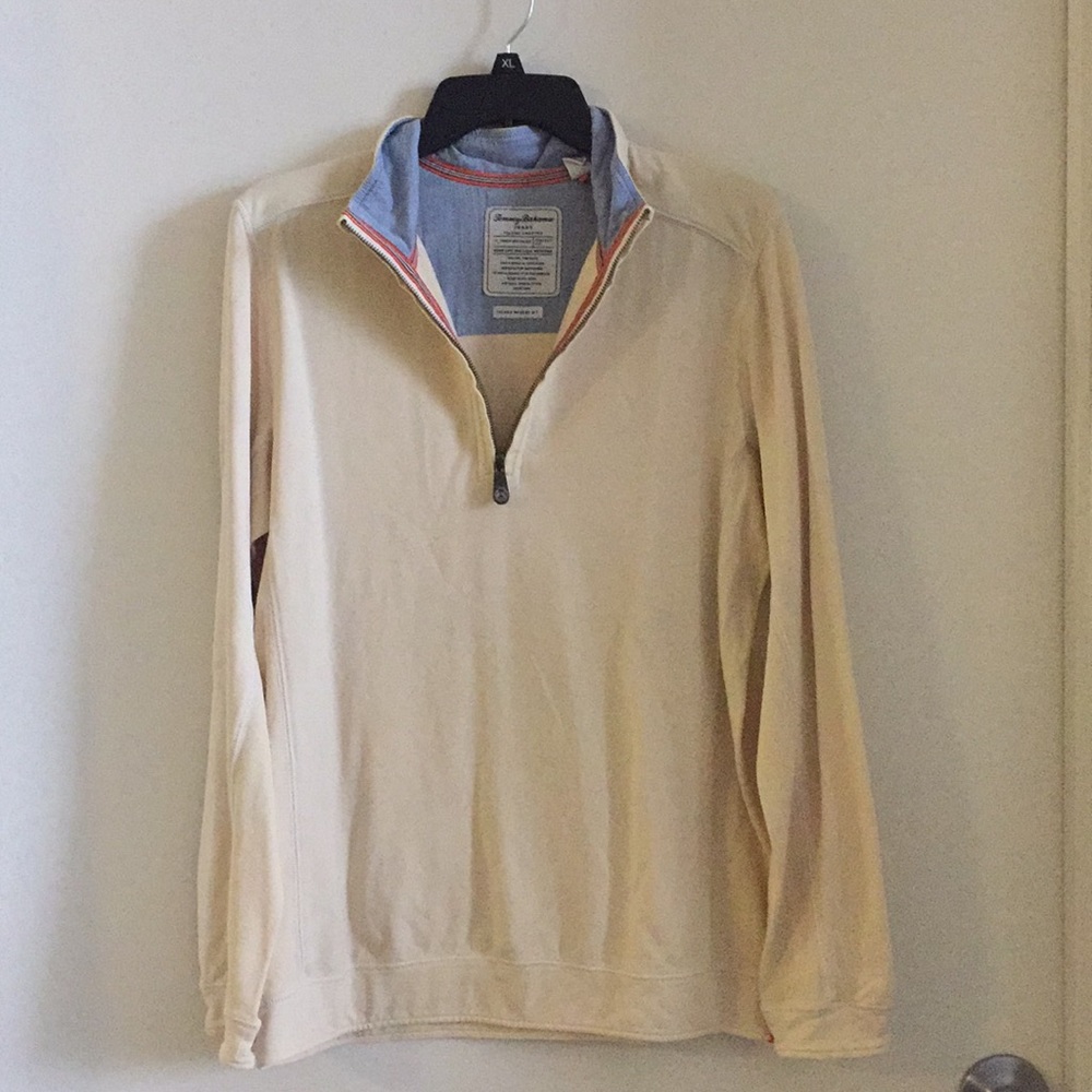 Men's Tommy Bahama 1/4 zip like new